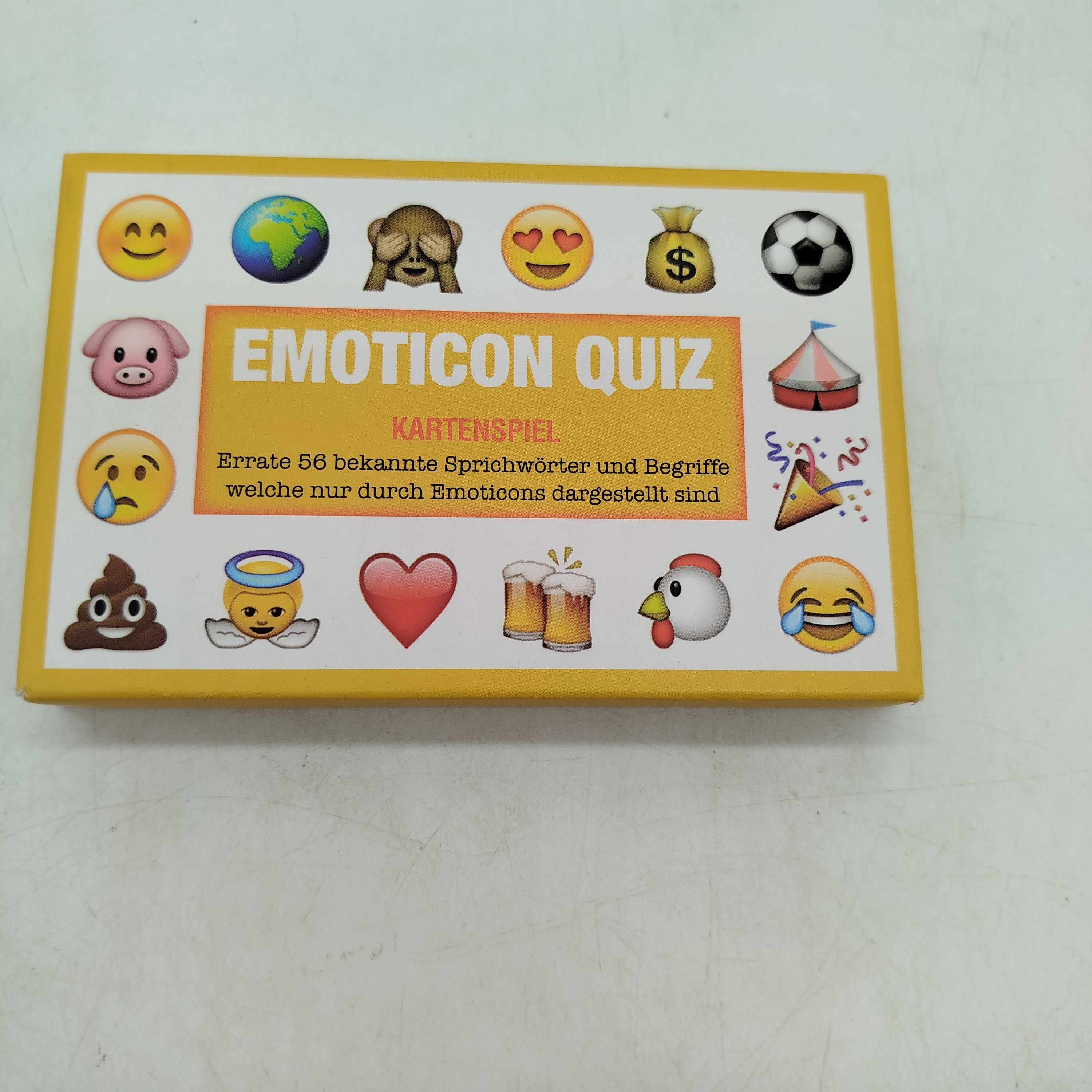 Bubblegum Stuff Emoticon Quiz Kartenspiel gebraucht ab 6 7 8 Jahre | ✅ geprüft